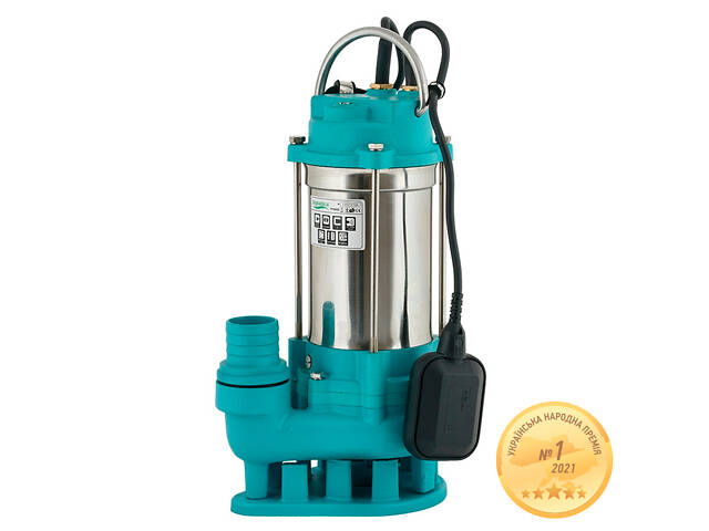 Насос канализационный 0.55кВт Hmax 12м Qmax 242л/мин (нерж) AQUATICA (773421) - Фото 1