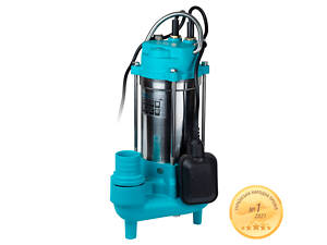 Насос каналізаційний 0.75кВт Hmax 12м Qmax 225л/хв з ножем (нерж) AQUATICA (773432)