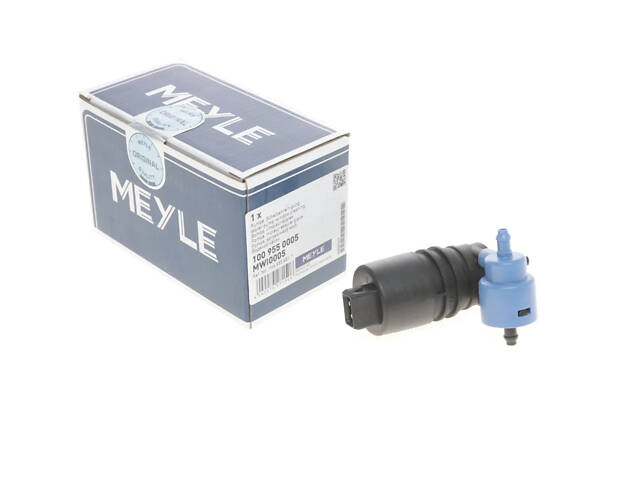Насос омивача вітрового скла MEYLE 100 955 0005 Volkswagen Polo, Transporter, Passat, Sharan, Caddy, Golf, Jetta; Ford G - Фото 1