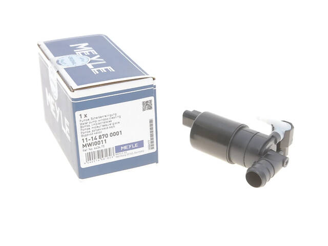 Насос омивача вітрового скла MEYLE 11-14 870 0001 Renault Laguna, Espace, Megane, Scenic, Clio, Logan, Twingo, Kangoo; P - Фото 1