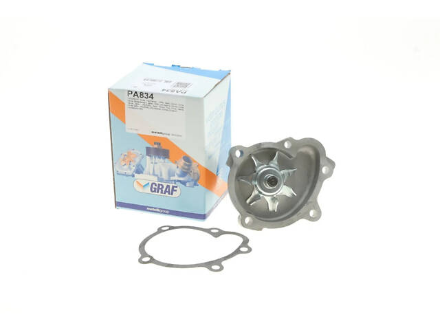 Насос водяний Opel Astra G/H/J/Combo/Corsa C/D/Zaf GRAF PA834 Opel Meriva, Zafira, Astra, Combo, CORSA; Chevrolet Cruze - Фото 1