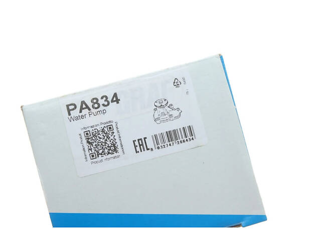 Насос водяний Opel Astra G/H/J/Combo/Corsa C/D/Zaf GRAF PA834 Opel Meriva, Zafira, Astra, Combo, CORSA; Chevrolet Cruze - Фото 2