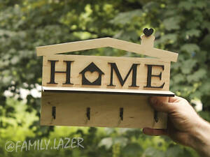 Настінна ключниця з дерева, Ключниця настінна, Ключниця 29