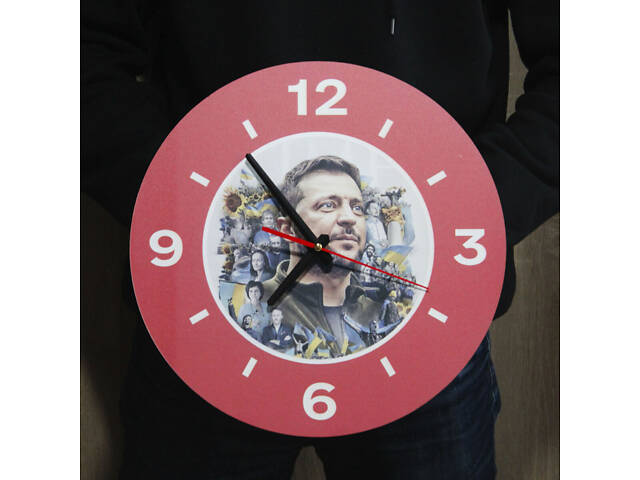 Настінний годинник із написом, Годинники з Вашими фото, УФ друк - Фото 2