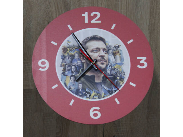Настінний годинник із написом, Годинники з Вашими фото, УФ друк - Фото 3