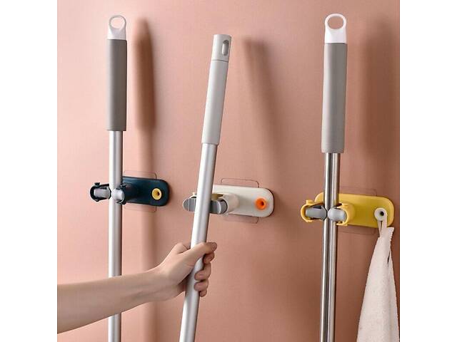 Настенный держатель для швабры и инструмента Qstexpress №1364 - Фото 6