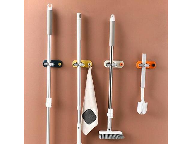 Настенный держатель для швабры и инструмента Qstexpress №1364 - Фото 8