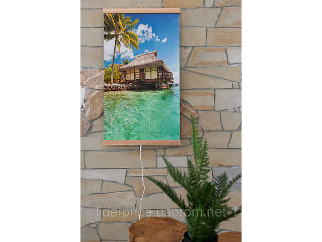 Настінний плівковий обігрівач Тріо 400 Вт, Бунгало, оригінал! - Фото 1