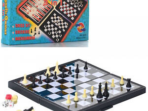 Настольная игра ББ Шахматы B-3831 3 в 1