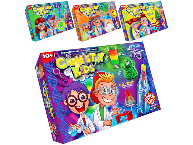 Настольная игра Danko Toys Chemistry Kids ДТ-СО-16-08 - Фото 1
