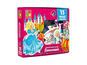 Настольная игра магнитный театр 'Золушка' Vladi Toys VT3206-53 Укр