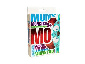 Настольная игра (Возраст 5+) 'Monstro', в кор-це 9,1-11,5-2,3 см Strateg 32068