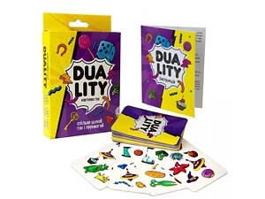Настільна карткова гра (Вік 15+) Duality, в кор-ці 14,2-9.3-2.3см Strateg 30958