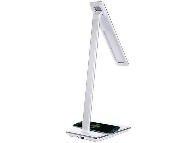 Настольная лампа SMUKEE OW-390202 White (USB, c зарядным устройством, 37.5 см, Польша) - Фото 4