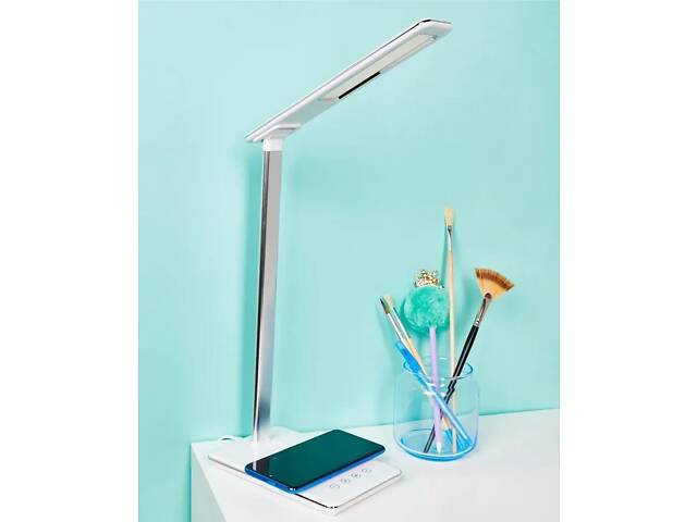 Настольная лампа SMUKEE OW-390202 White (USB, c зарядным устройством, 37.5 см, Польша) - Фото 5