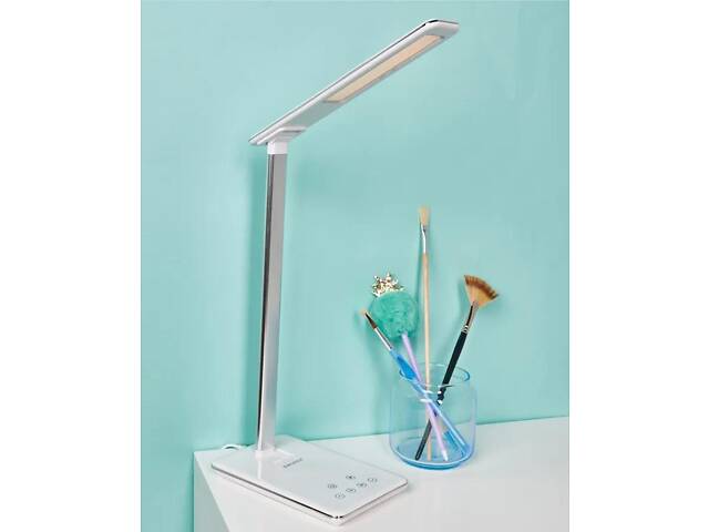 Настольная лампа SMUKEE OW-390202 White (USB, c зарядным устройством, 37.5 см, Польша) - Фото 7