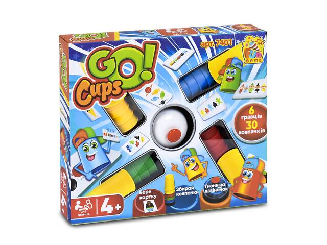 Настольная развлекательная игра Fun Game Go Cups Multicolor (80707)