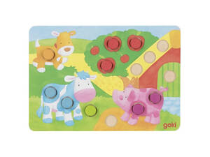 Настільна гра goki Лото Разнокольоровий світ II 56813G (56813G)