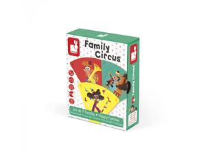 Настільна гра Janod Happy Families Цирк J02755 (J02755)