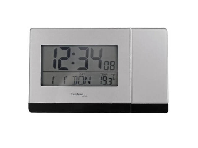 Настільний годинник Technoline WT538 проєкційний Silver/Anthracite (DAS301198) - Фото 2