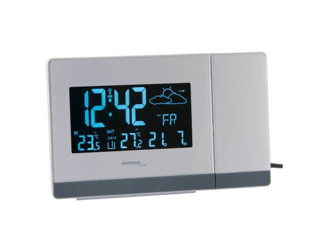 Настільний годинник Technoline WT549 проєкційний White (DAS301195) - Фото 4