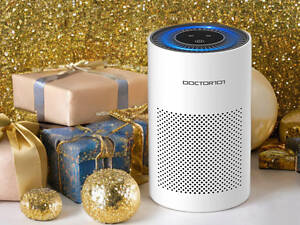 Настольный очиститель-ионизатор воздуха Doctor-101 Montego для квартиры с HEPA и угольным фильтром