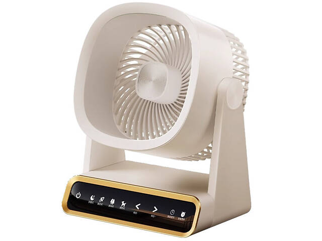 Настольный вентилятор F16 Smart 4000mAh White - Фото 1