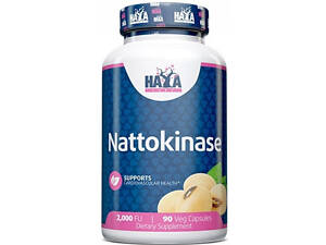 Наттокиназа Haya Labs Nattokinase 2000 FU 90 Veg Caps