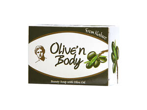 Натуральне косметичне мило з оливковою олією Oliven Body, 100 г Лівеста