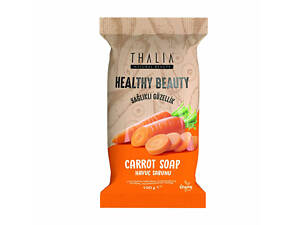 Натуральное мыло с экстрактом моркови Thalia, 100 г Ливеста