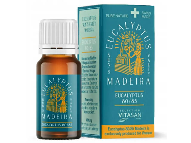 Натуральна ефірна олія Евкаліпт 'Мадейра' Вівасан Швейцарія 10 мл - Фото 1