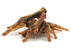 Натуральное лакомство для собак Лапы куриные сушеные 'Bethowen' (Бетховен) 250 г.