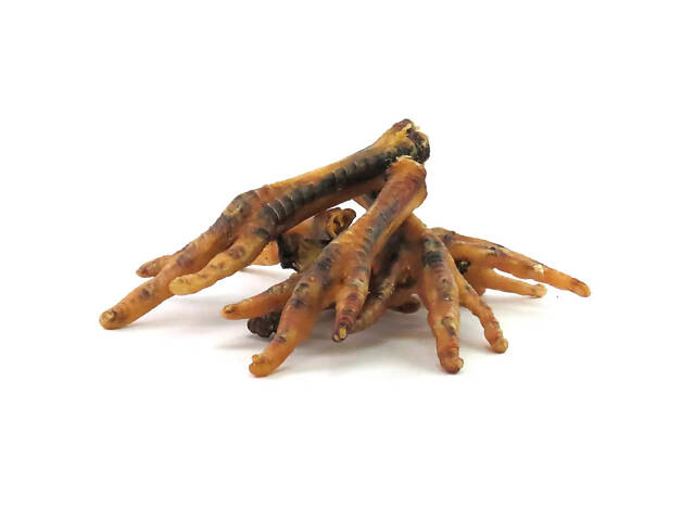 Натуральное лакомство для собак Лапы куриные сушеные 'Bethowen' (Бетховен) 250 г. - Фото 1