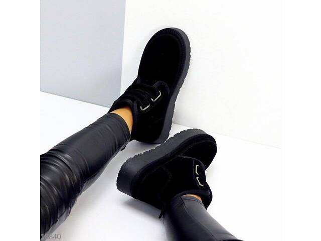 Натуральні замшеві уггі на липучках UCC, угги на липучках 36,38,39р код 18840 38, 24.5 - Фото 9