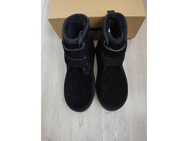 Натуральні замшеві уггі на липучках UCC, угги на липучках 36,38,39р код 18840 - Фото 10