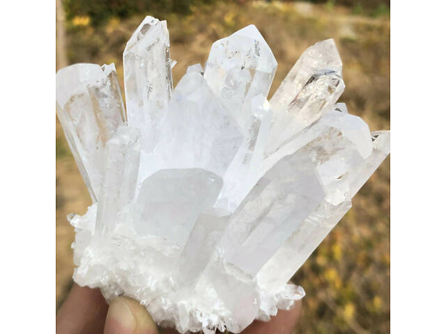 Натуральний камінь білого кварцу White Quartz 100 г — природний мінерал для медитації, колекції та декору - Фото 4