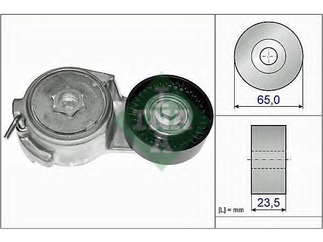 Натяжитель поликлинового ремня INA 534006910 на FIAT PANDA (169) - Фото 1