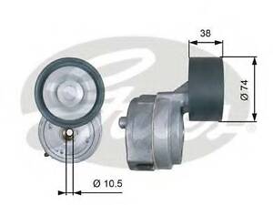 Натяжитель ремня, клиновой зубча GATES T38600 на MERCEDES-BENZ LK/LN2