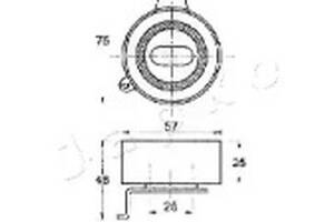 Натяжитель на Avensis, Caldina, Carina, Celica, Corolla
