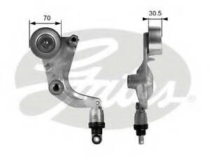 Натяжна планка, поліклиновий ремінь GATES T39077 на HONDA CIVIC VIII Hatchback (FN, FK)