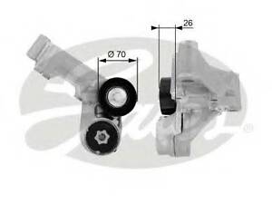 Натяжной ролик, поликлиновый ремень GATES T38444 на FORD FOCUS (DAW, DBW)