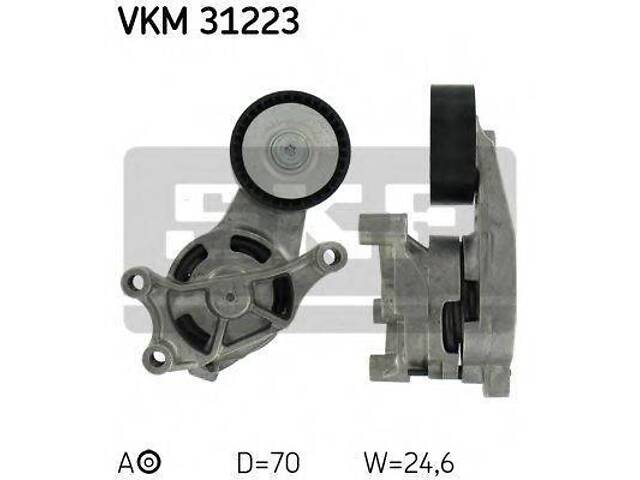 Натяжной ролик, поликлиновый ремень SKF VKM 31223 на VW GOLF VI (5K1)