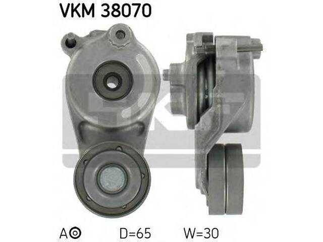 Натяжний ролик, поліклиновий ремінь SKF VKM38070 на MERCEDES-BENZ CLS (C218)