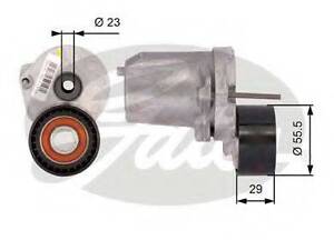 Натяжний ролик, поліклиновий ремінь GATES T39109 на BMW X5 (E70)