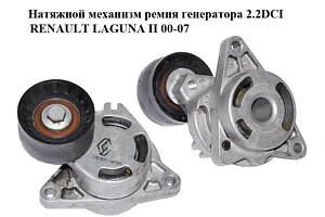 Натяжной механизм ремня генератора 2.2DCI RENAULT LAGUNA II 00-07 (РЕНО ЛАГУНА) (0802410121, 8200347161)