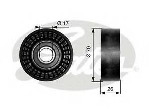 Натяжной ролик, поликлиновой ремень GATES T36249 на FIAT BRAVA (182)