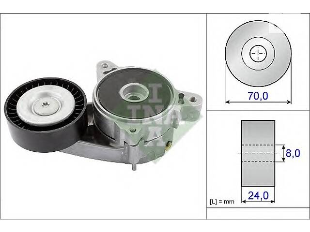 Натяжной ролик приводного ремня для моделей: CHRYSLER (SEBRING, SEBRING), DODGE (CALIBER,AVENGER,JOURNEY), JEEP (COMPAS