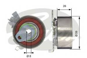 Натяжний ролик ременя ГРМ для моделей: BEDFORD (ASTRAMAX), CHEVROLET (LACETTI, NUBIRA, NUBIRA, REZZO, EVANDA, EPICA, ASTRA, AS