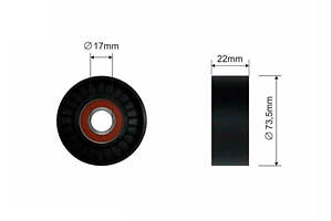 Натяжной ролик ремня ГРМ 41300