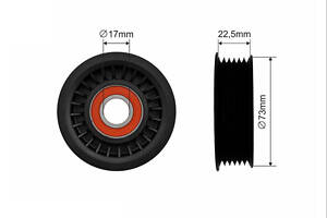 Натяжной ролик ремня ГРМ 48600